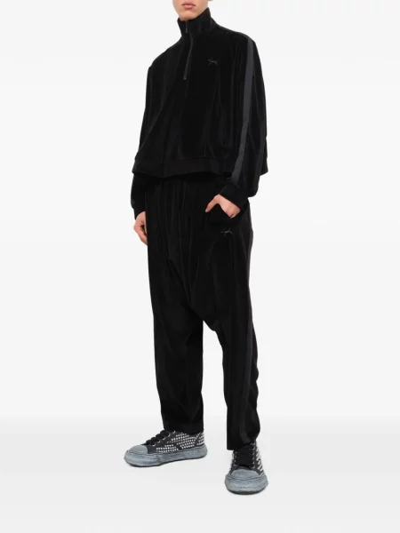 Pantaloni Doublet alergare negru