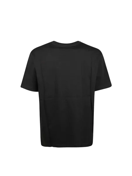 Koszulka Emporio Armani z nadrukiem czarna