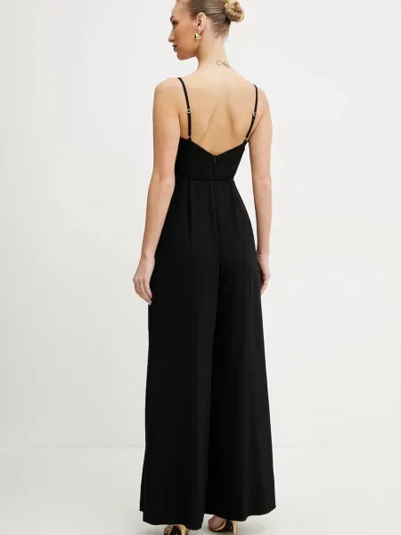 Marella kombinezon z dekoltem karo czarny