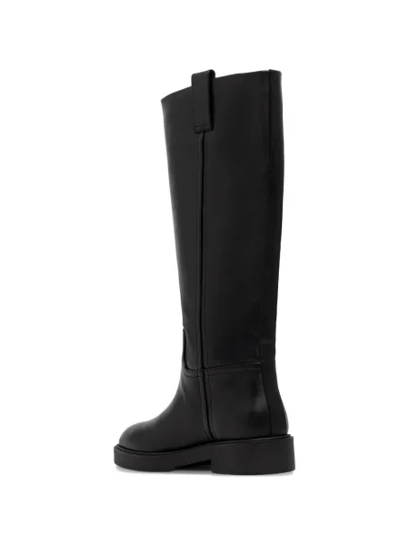 Kožne čizme Nokwol crna