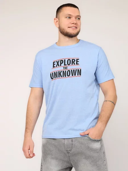 Футболка YUKI блакитний