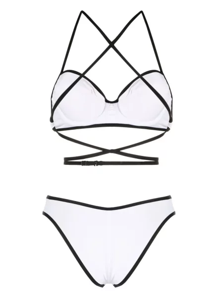 Dirželis liemenėlė Noire Swimwear balta