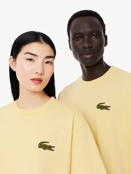 Футболка Lacoste желтая