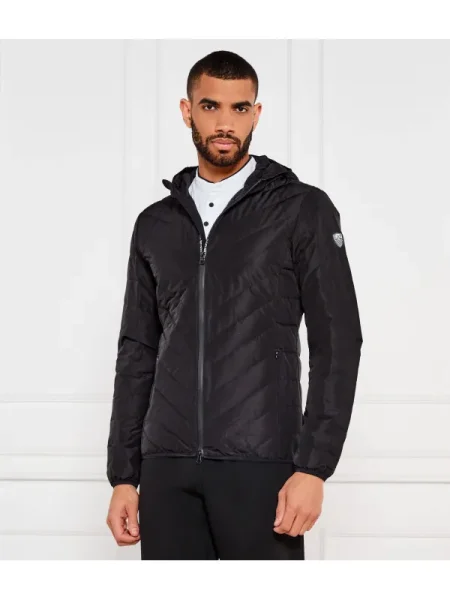 Emporio Armani Átmeneti kabát fekete
