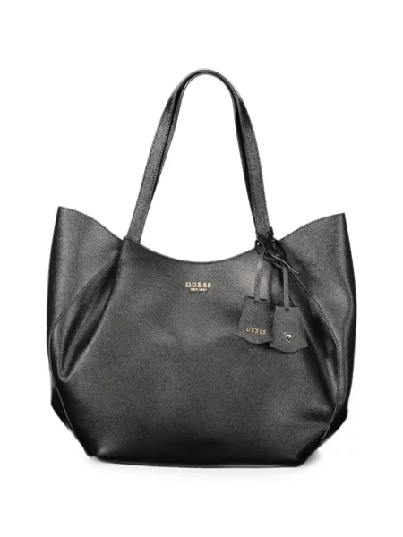 Geantă shopper Guess negru