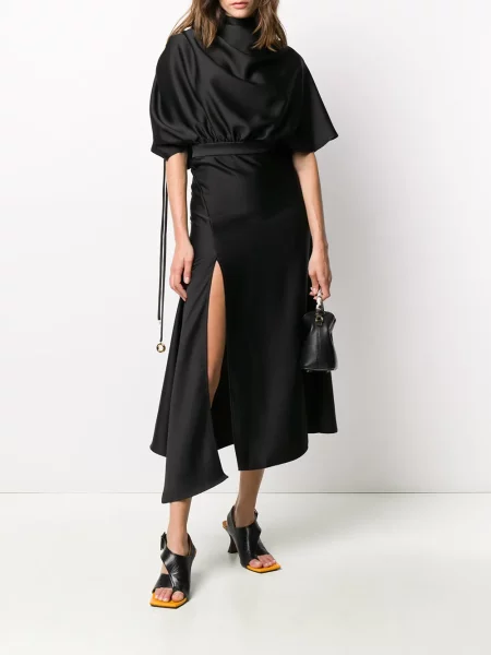 Rochie Ellery drapată negru