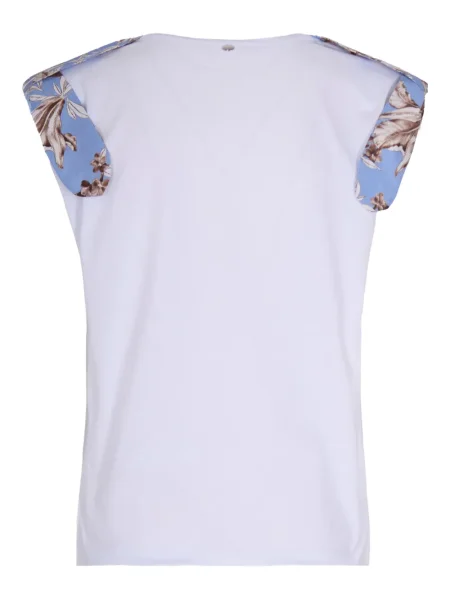 Tricou Liu Jo cu model floral alb