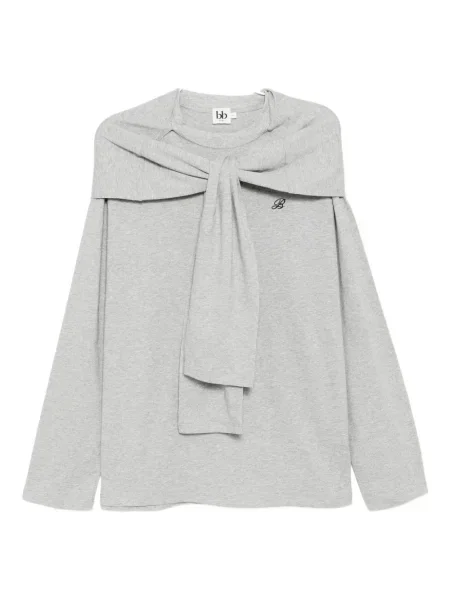 Haftowana bluzka B+ab szara