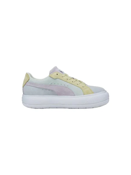 Pantofi Puma din piele de căprioară albastru
