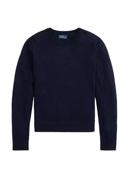 Велурени бягане с яка чорапи Polo Ralph Lauren синьо