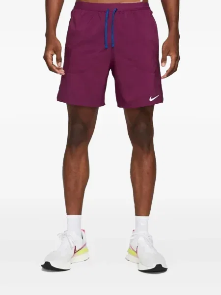 Krátké fleecové kraťasy Nike s potiskem žluté