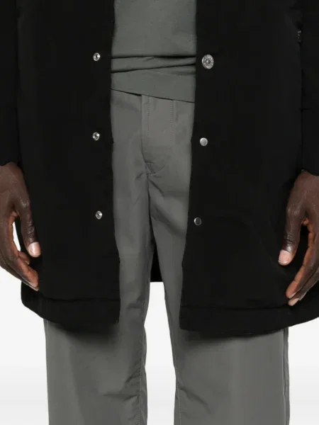 Pantaloni Stone Island cu strasuri gri