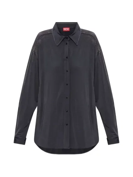 Cămașă Diesel lungă gri