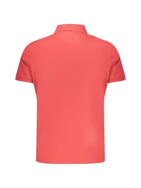 Tricou polo Timberland cu autograf roșu