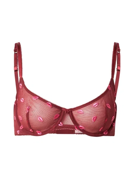 Hunkemöller Sutien / roşu închis roz