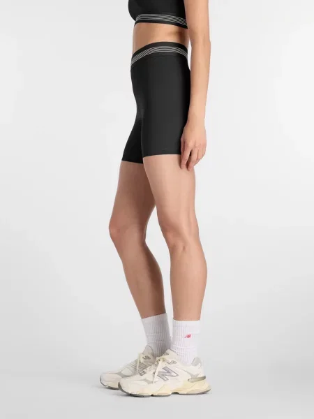 Короткие спортивные шорты New Balance черные