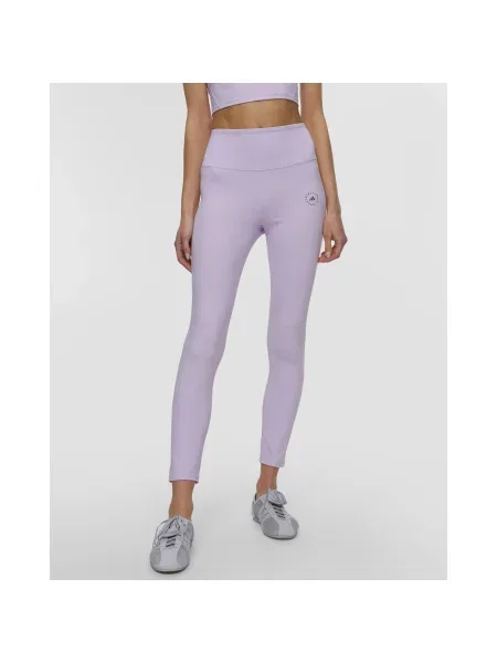 Szkolenie legginsy Adidas By Stella Mccartney fioletowe