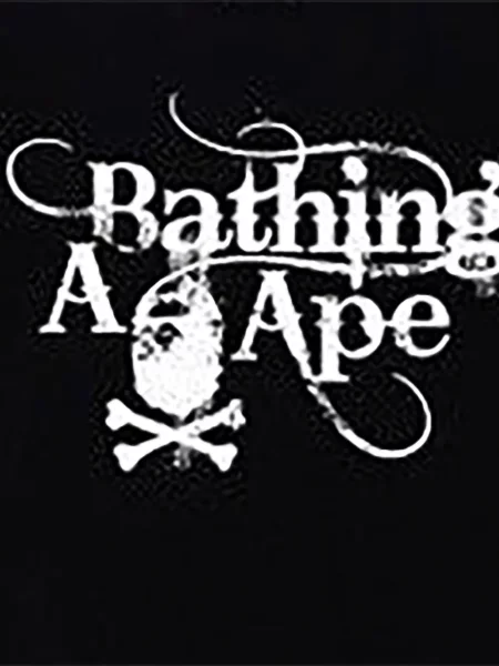 Majica A Bathing Ape® s printom crna