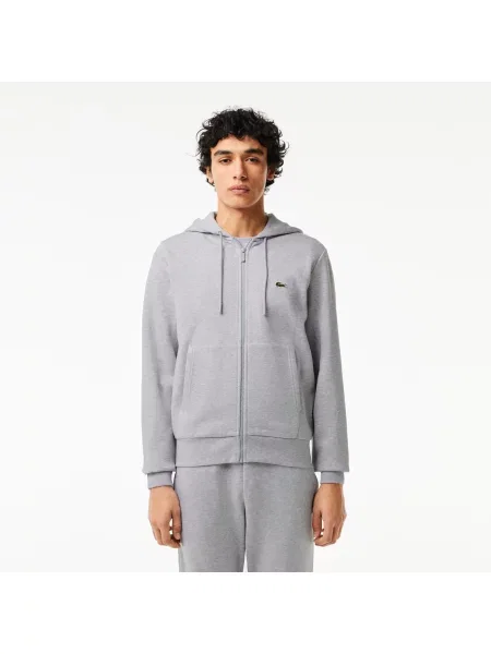 Lacoste Dres Z Długim Rękawem szary