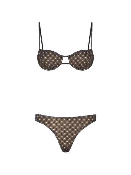 Bikini Missoni negru
