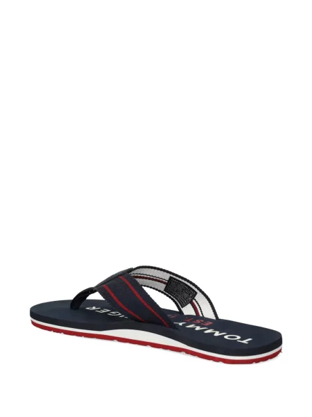 Klapki Tommy Hilfiger niebieskie