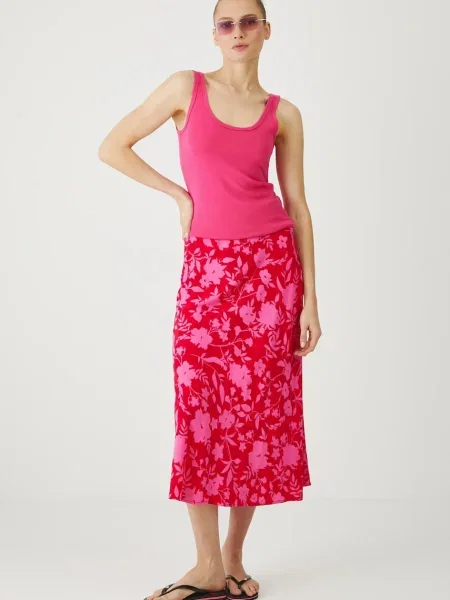 Спідниця Medicine maxi розкльошена червоний