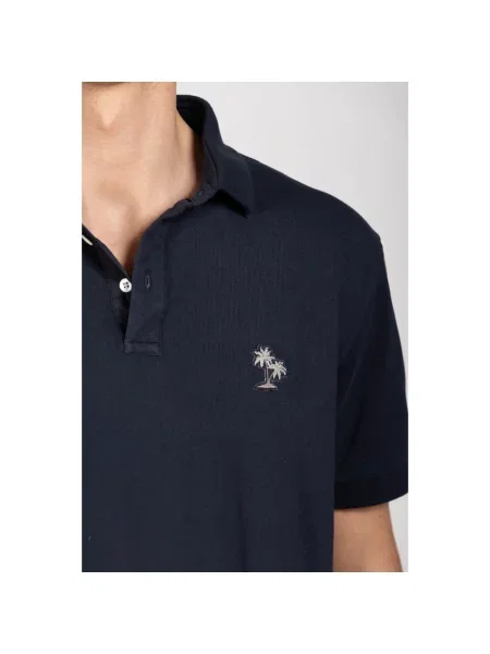 Koszulka polo Mason's niebieska