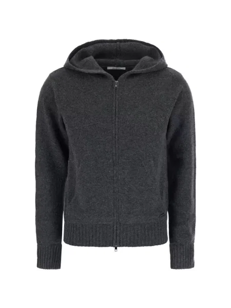 Kašmírový svetr Max Mara šedý