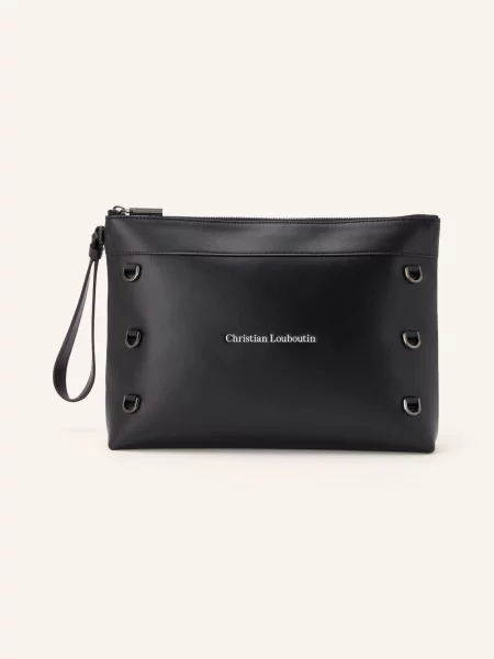 Christian Louboutin Torebka Typu Pouch Kosmica schwarz czarna