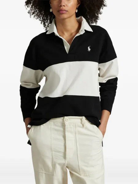 Căciulă Polo Ralph Lauren cu broderie cu dungi cowboy roșu
