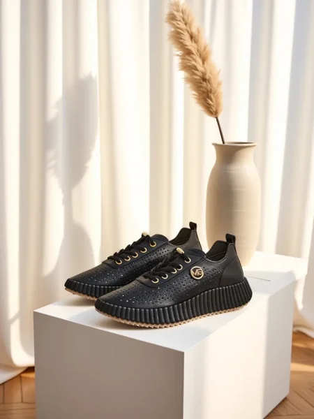 Sneakerși Resti negru
