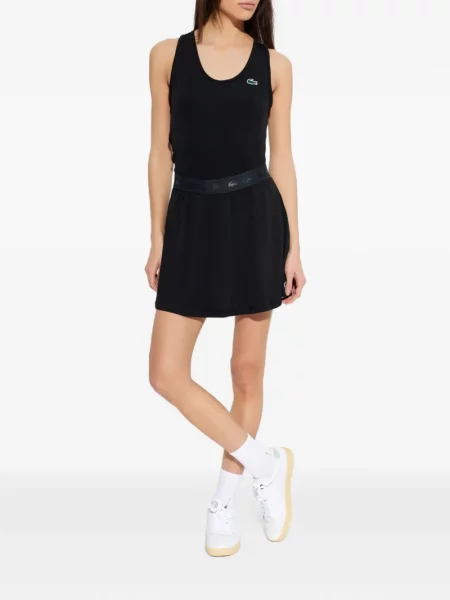 Fustă sport Lacoste stretch negru