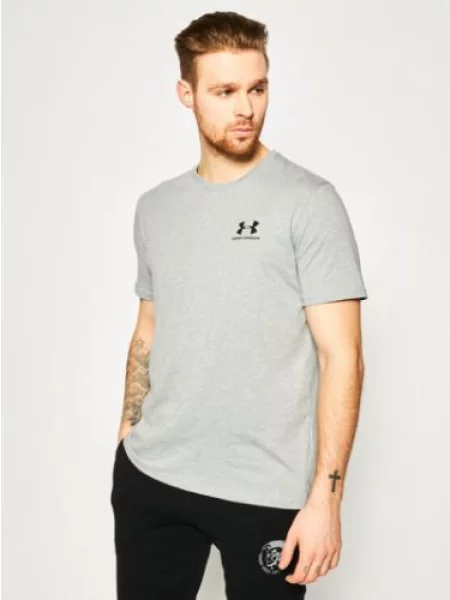 UNDER ARMOUR Tričko Sportstyle světle šedá