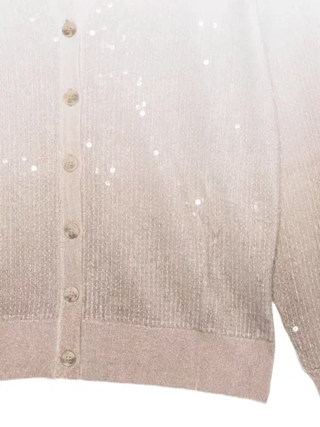 Cardigan Liu Jo cu paiete alb