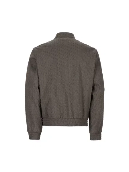 Kurtka bomber Emporio Armani brązowy