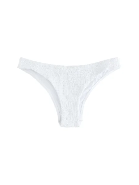 Next Slip costum de baie alb