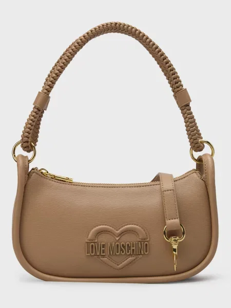 Сумка Love Moschino бежевая