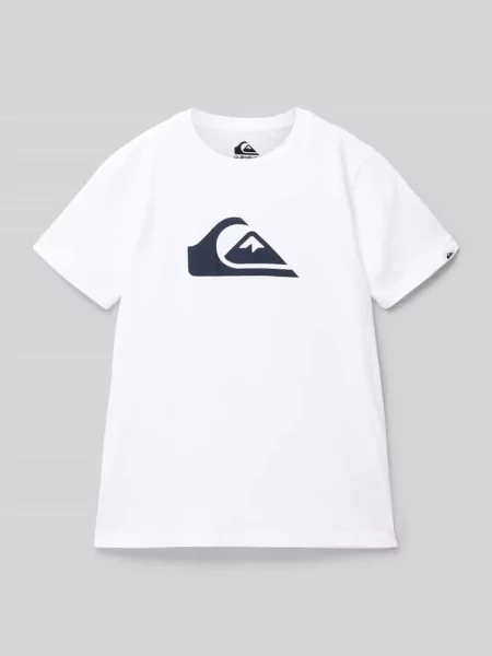 T-shirt z nadrukiem z logo Quiksilver biała