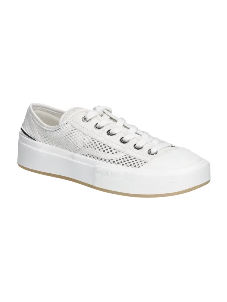 Sneakersy Michael Kors z siateczką białe