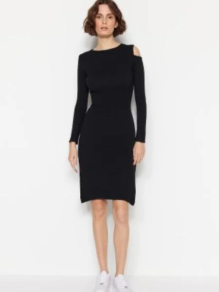 Rochie Trendyol tricotate negru