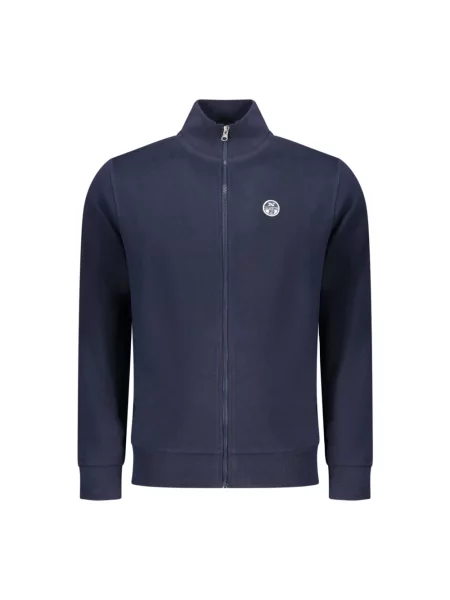 Bluza z kapturem North Sails z kapturem niebieska