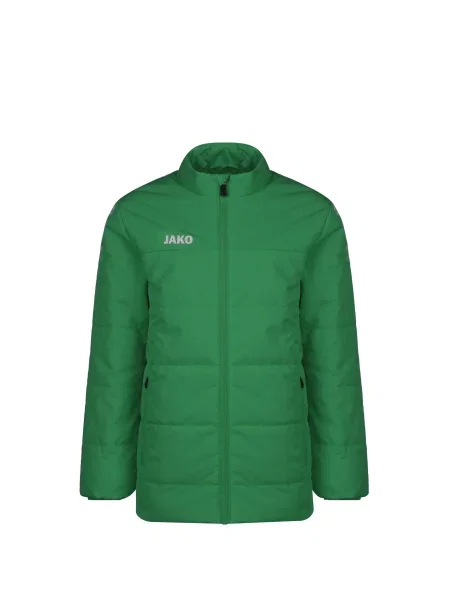 JAKO Geacă sport Team Coach deschis / verde pin gri