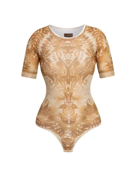 JIORO Halenkové body SUNSET' žlutá