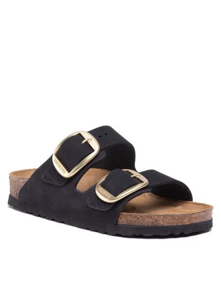 Šlepetės Birkenstock Arizona Big Buckle Black juoda