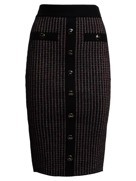 Influencer Fustă negru