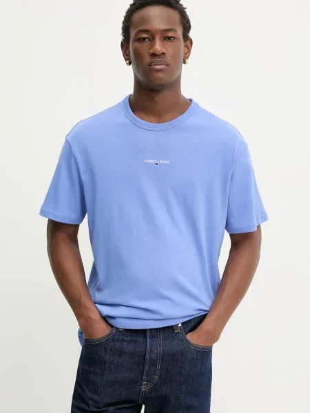 Tommy Jeans tričko fialové