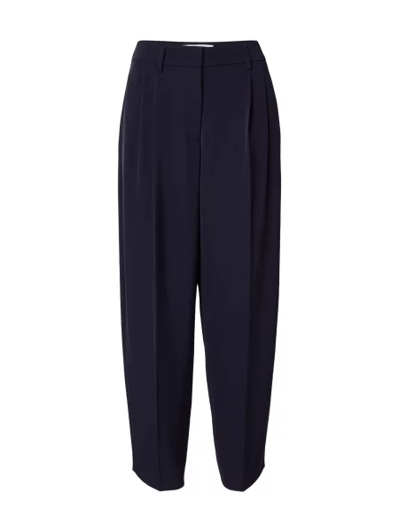 COMMA Pantaloni cutați marin albastru