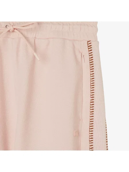 Lacoste Spodnie Dresowe Regular Fit Jasnoróżowe różowy