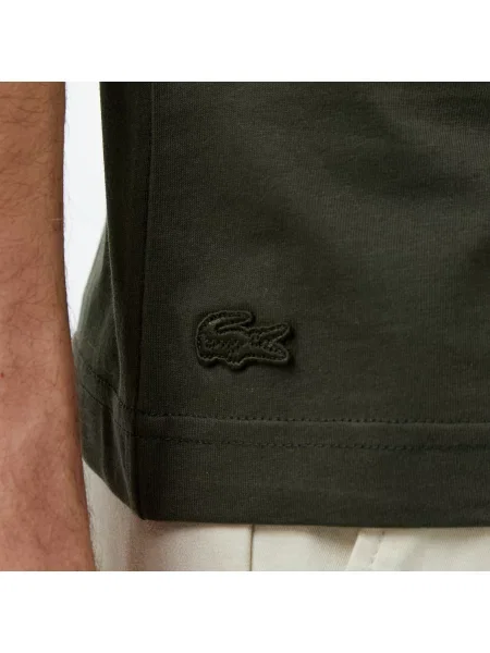 Lacoste T-Shirt Regular Fit zielona