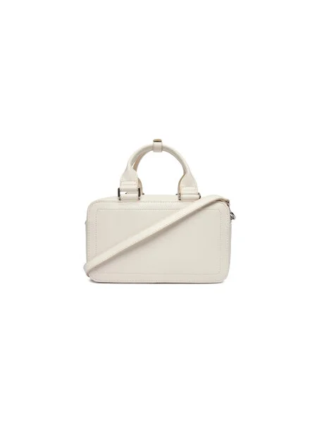 Calvin Klein Kézitáska BOLD ELONGATED MINI gyapjúfehér fehér
